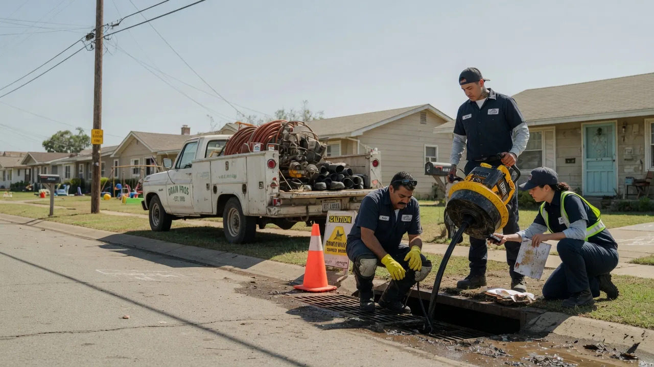 Drain Cleaning in Honobia, OK near me